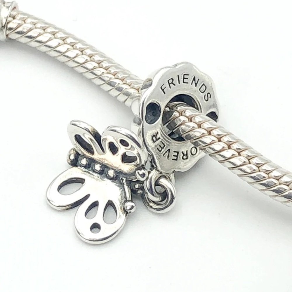 Pandora Friends Forever Butterly Dangle Charm